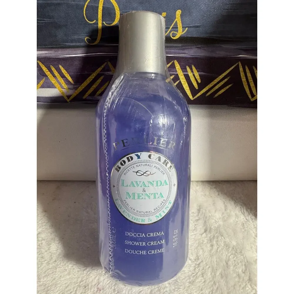 Perlier Lavender and Mint Bath and Shower Cream 16.9fl oz